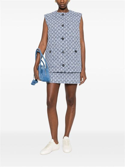 GG TWEED MINI SKIRT