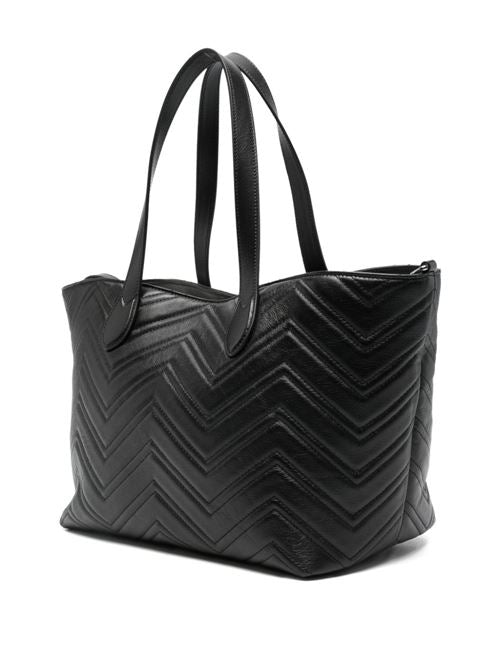 GG MARMONT LEATHER TOTE BAG