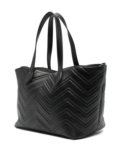 GG MARMONT LEATHER TOTE BAG