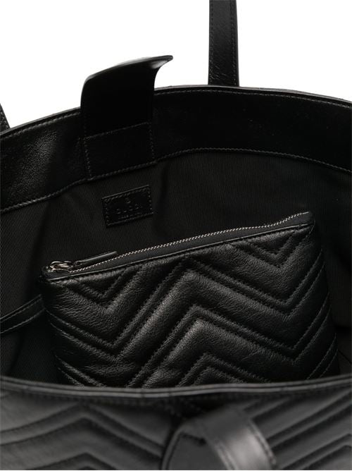 GG MARMONT LEATHER TOTE BAG