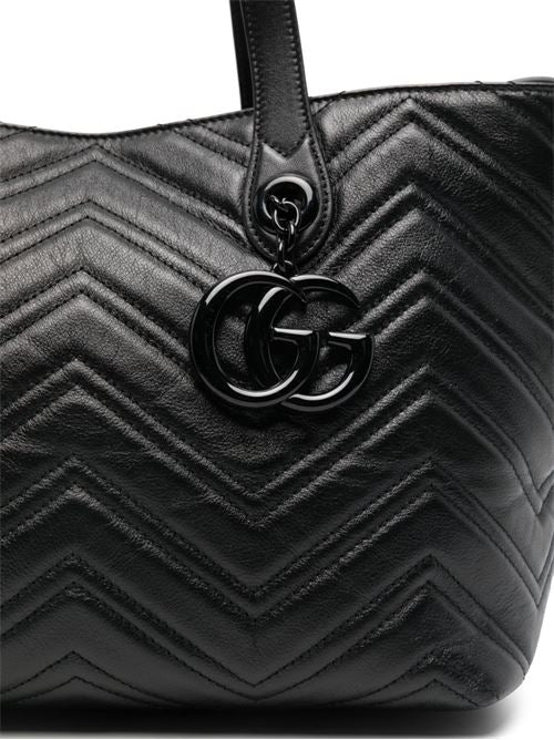 GG MARMONT LEATHER TOTE BAG