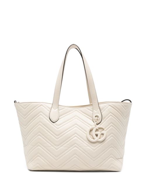 GG MARMONT LEATHER TOTE BAG