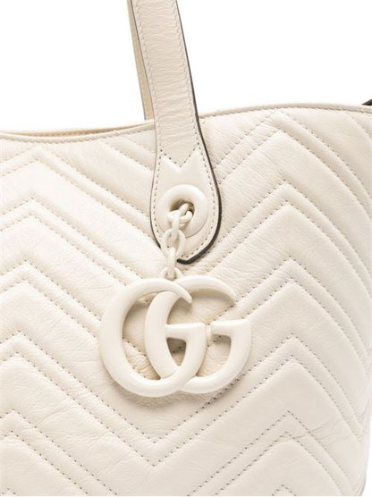 GG MARMONT LEATHER TOTE BAG