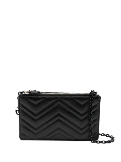 GG MARMONT LEATHER MINI BAG