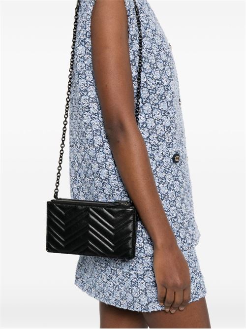 GG MARMONT LEATHER MINI BAG