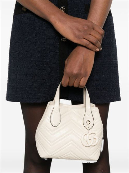 GG MARMONT LEATHER TOTE BAG