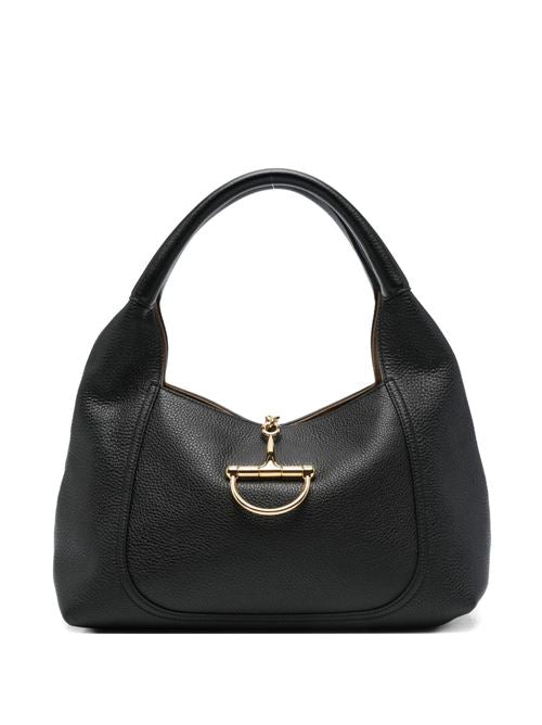 SOFTBIT LEATHER SHOULDER BAG