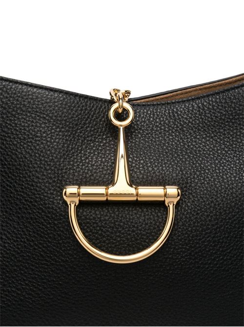 SOFTBIT LEATHER SHOULDER BAG