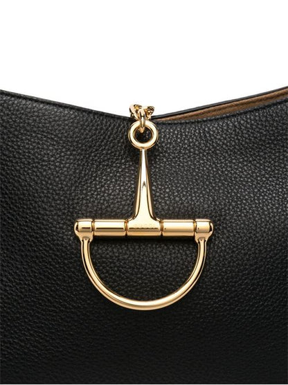 SOFTBIT LEATHER SHOULDER BAG