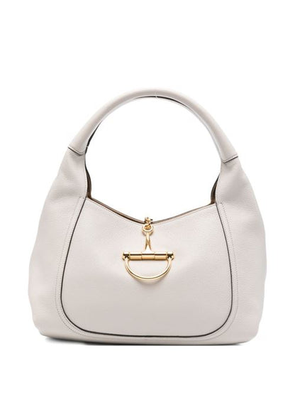 SOFTBIT LEATHER SHOULDER BAG