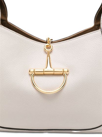 SOFTBIT LEATHER SHOULDER BAG