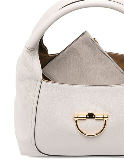 SOFTBIT LEATHER SHOULDER BAG