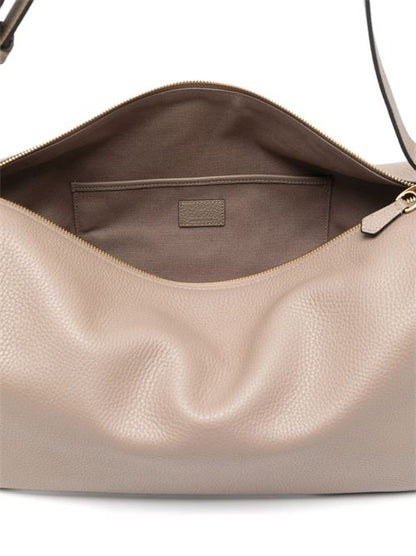 HALF HORSEBIT LEATHER SHOULDER BAG