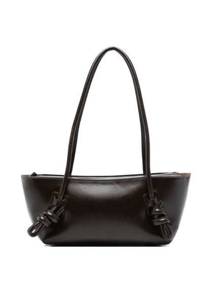 FLECA LEATHER SHOULDER BAG
