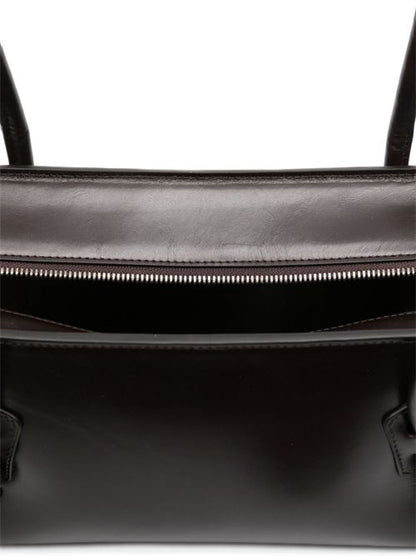 FLECA LEATHER SHOULDER BAG