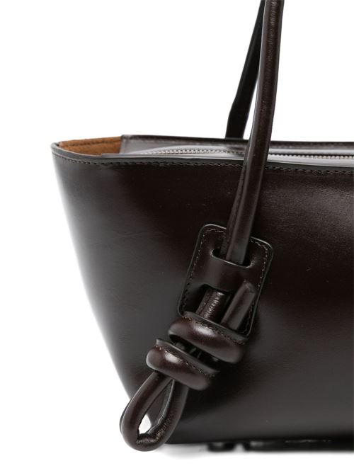 FLECA LEATHER SHOULDER BAG