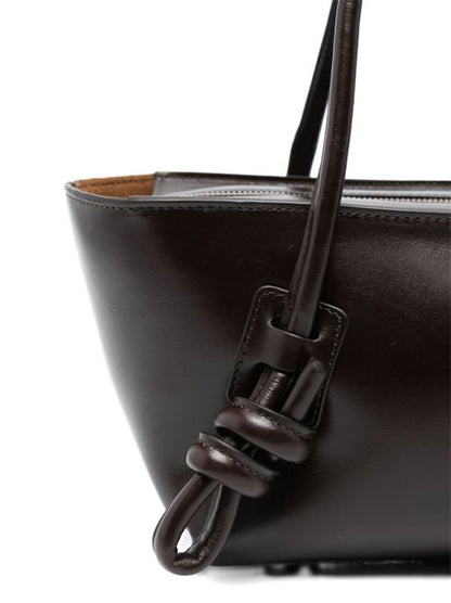 FLECA LEATHER SHOULDER BAG
