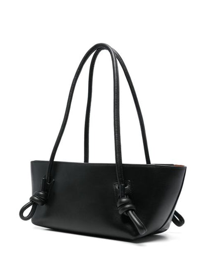 FLECA LEATHER SHOULDER BAG