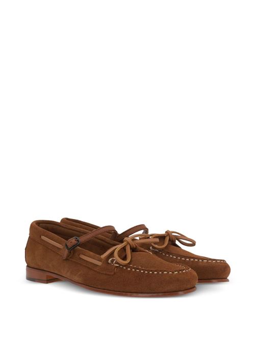 LOREA SUEDE LEATHER LOAFERS