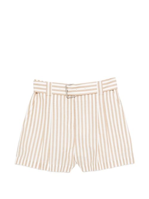 ANEMONE STRIPED COTTON SHORTS