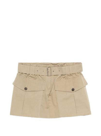 INOA COTTON BLEND SKIRT