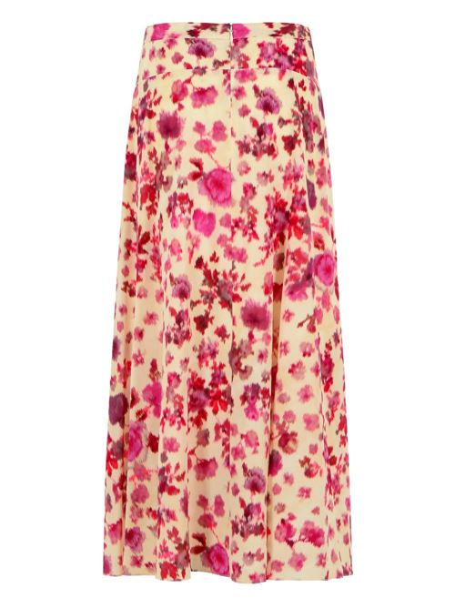 SAKURA SILK LONG SKIRT