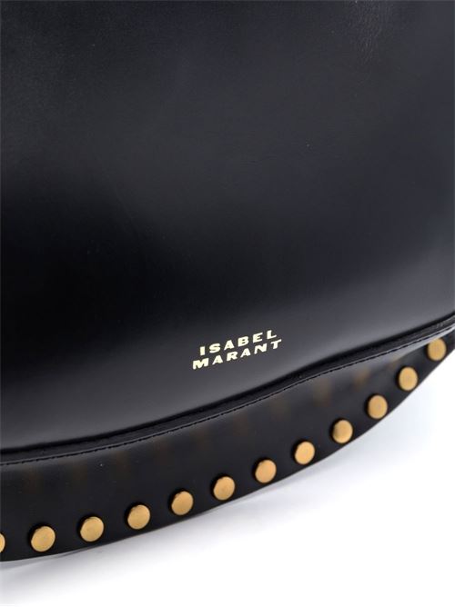 OSKAN MOON LEATHER SHOULDER BAG