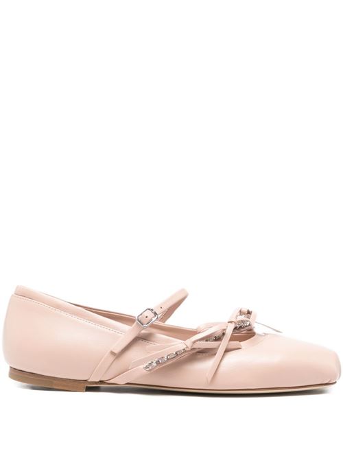 LOLI LEATHER BALLET FLATS
