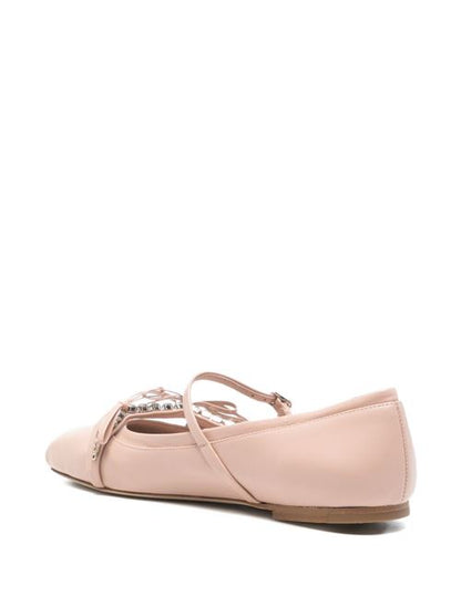 LOLI LEATHER BALLET FLATS