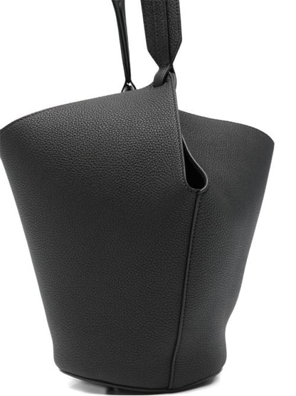 LOTUS MINI LEATHER BUCKET BAG