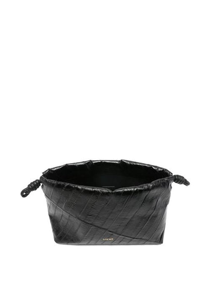 FLAMENCO LEATHER MEDIUM CLUTCH