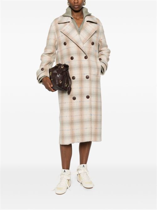 WOOL AND CASHMERE DOUBLE-BREASTED COAT