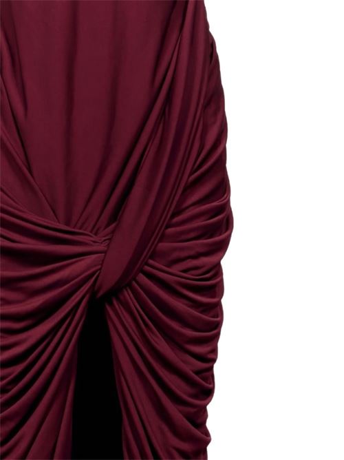 DRAPED LONG DRESS