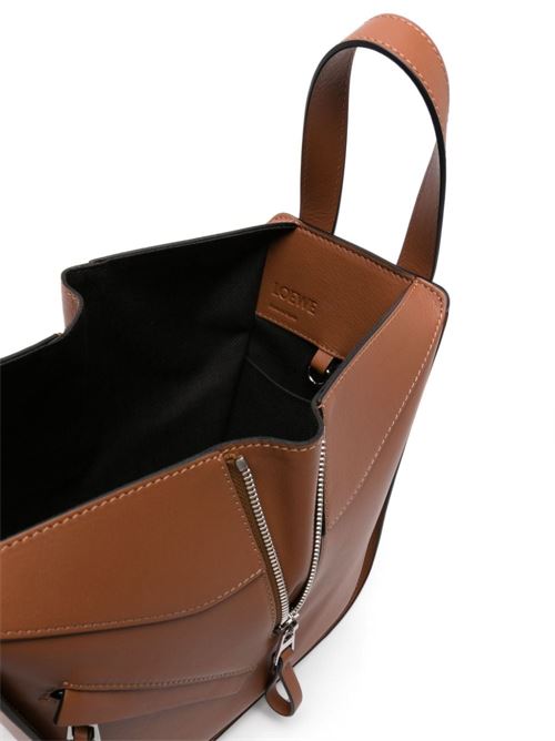 HAMMOCK COMPACT LEATHER HANDBAG