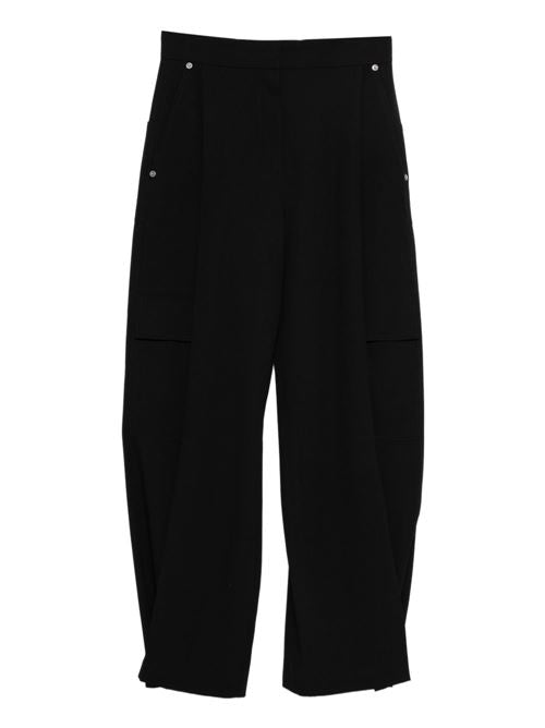 WOOL CARGO TROUSERS