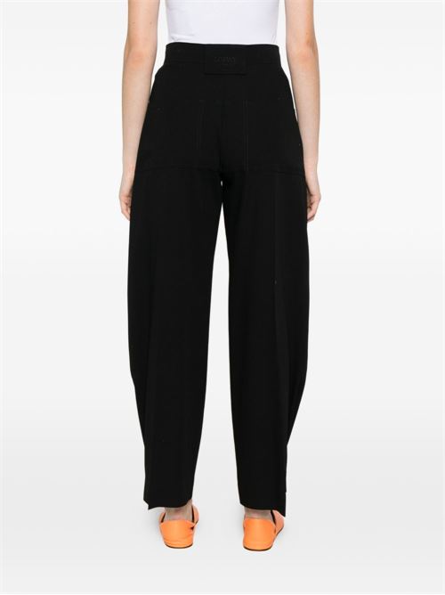 WOOL CARGO TROUSERS