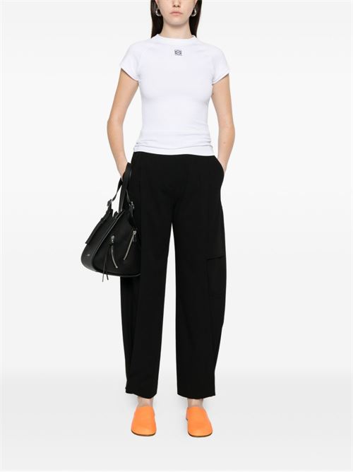 WOOL CARGO TROUSERS
