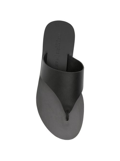 LEAHTER THONG SANDALS