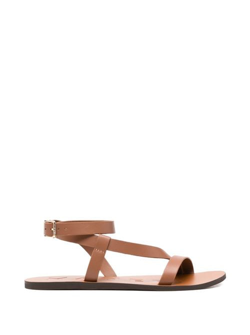 LEATHER GLADIATOR SANDALS