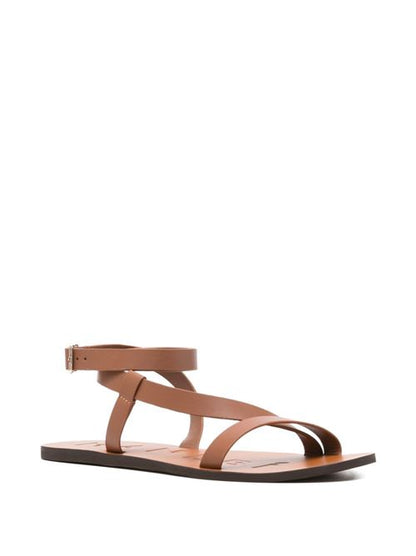 LEATHER GLADIATOR SANDALS