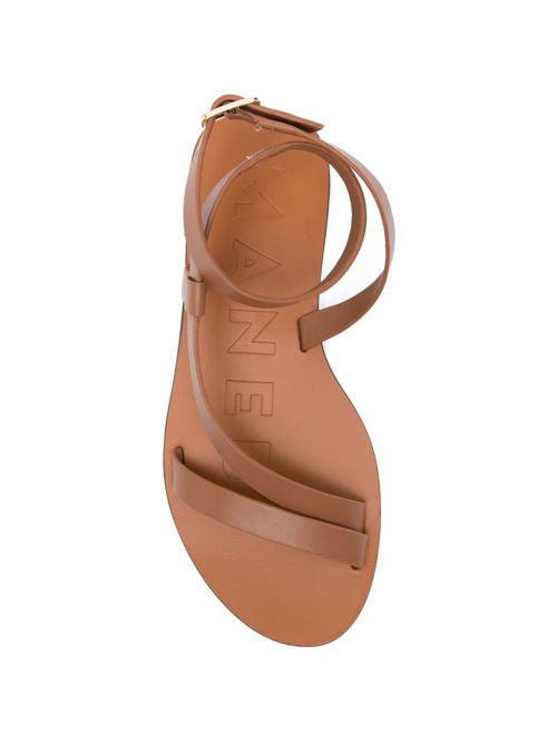 LEATHER GLADIATOR SANDALS