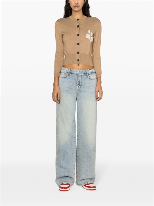 NEWTON COTTON AND WOOL CARDIGAN