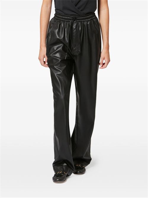 NEREANE FAUX LEATHER TROUSERS