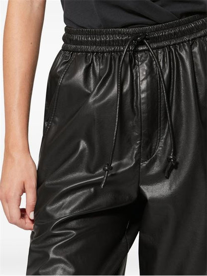 NEREANE FAUX LEATHER TROUSERS