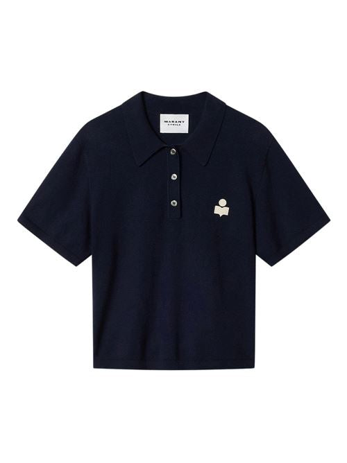 WOOL AND COTTON POLO SHIRT