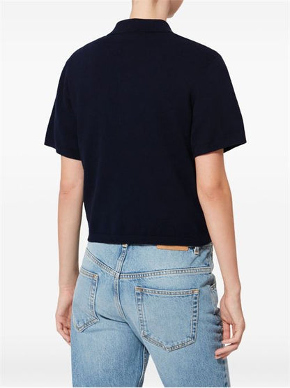 WOOL AND COTTON POLO SHIRT