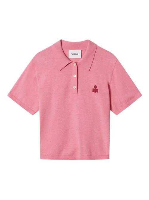 WOOL AND COTTON POLO SHIRT