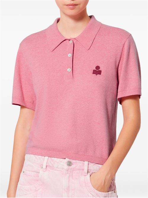 WOOL AND COTTON POLO SHIRT