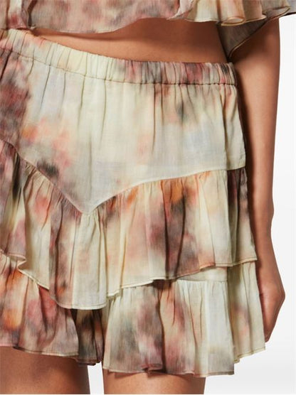 JOCADIA PRINTED COTTON SHORTS