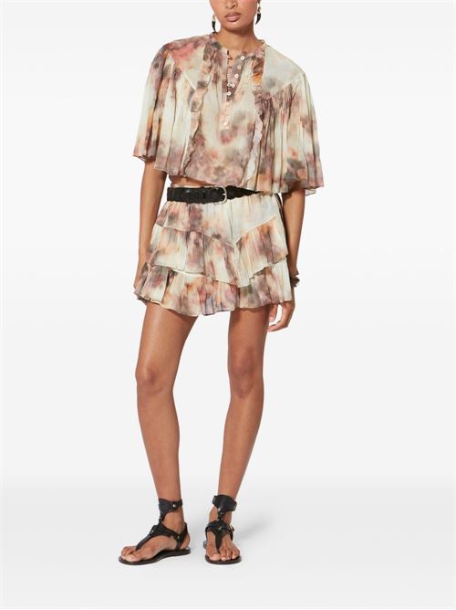 JOCADIA PRINTED COTTON SHORTS